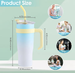 Gourde Isotherme XXL – Élégance Hydratée & Confort Ergonomique