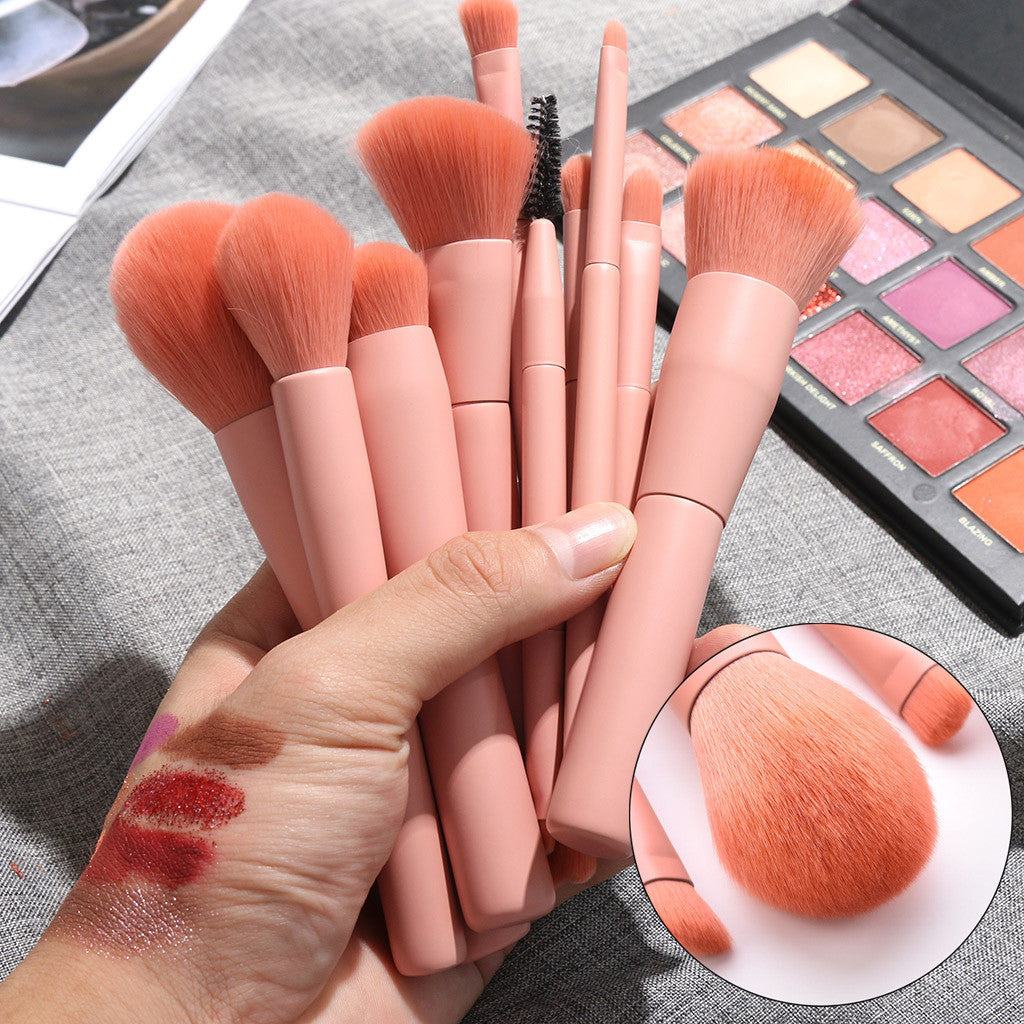 Set de 10 Pinceaux de Maquillage Professionnels – Précision & Douceur pour un Teint Parfait