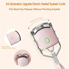Recourbe-Cils Chauffant Rechargeable – Regard Intense en Quelques Secondes